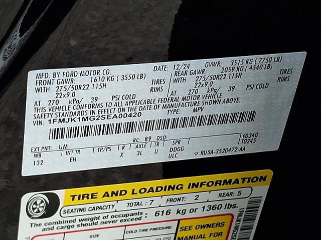 2025 Ford Expedition Platinum MAX