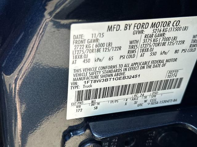 2016 Ford F-350 Lariat