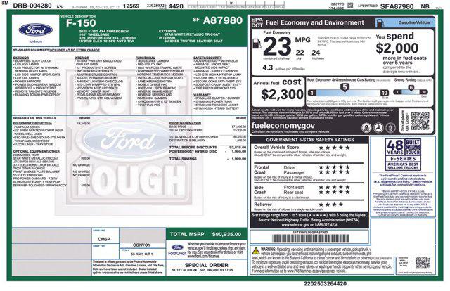 2025 Ford F-150 Platinum