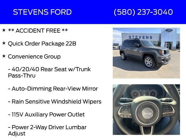 2022 Jeep Renegade Latitude 4x4