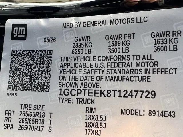 2026 Chevrolet Colorado Trail Boss, 4WD
