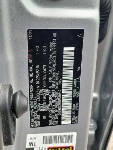 2022 Toyota Highlander Hybrid XLE