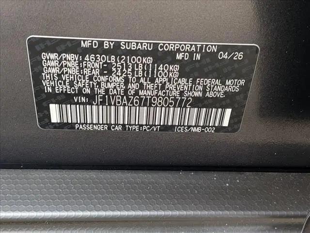 2026 Subaru WRX tS