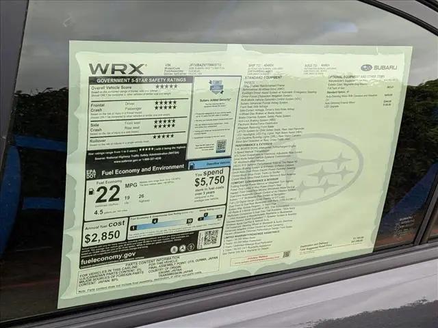 2026 Subaru WRX tS