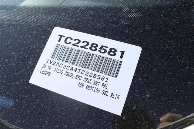 2026 Volkswagen Atlas Cross Sport SEL R-Line Black