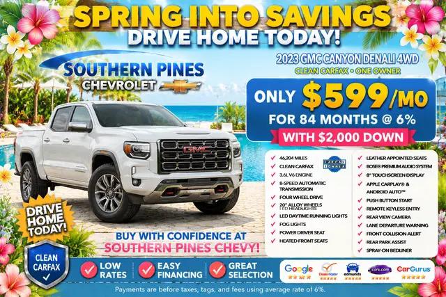 2023 GMC Canyon 4WD Crew Cab Short Box Denali