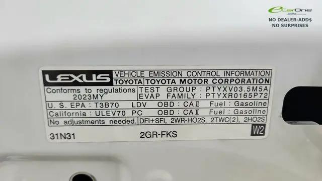 2023 Lexus IS 350 F SPORT