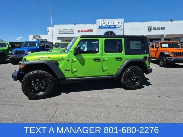 2026 Jeep Wrangler 4-Door Willys 4x4 for sale in Layton, UT