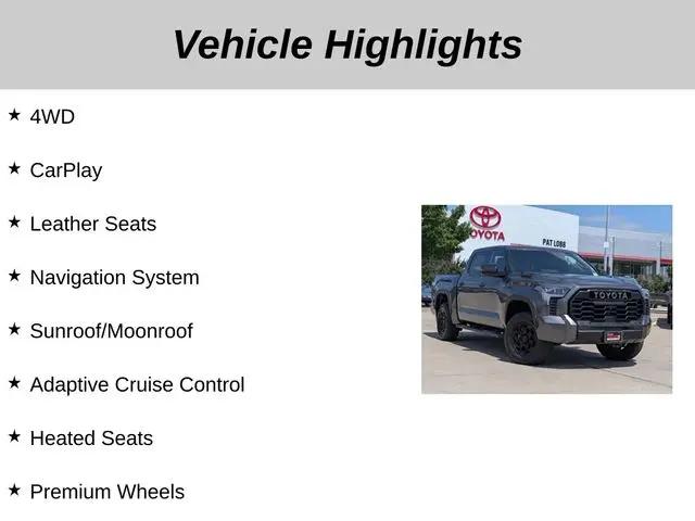 2024 Toyota Tundra TRD Pro 4WD
