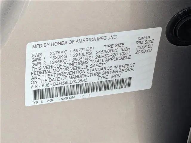 2020 Acura MDX Technology Package