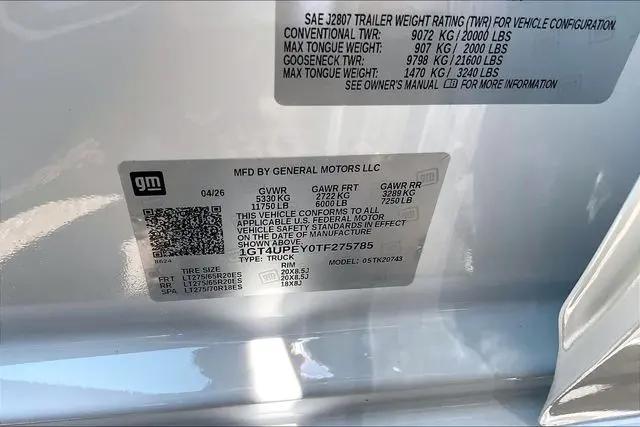 2026 GMC Sierra 2500HD Crew Cab, Standard Bed, AT4, 4WD