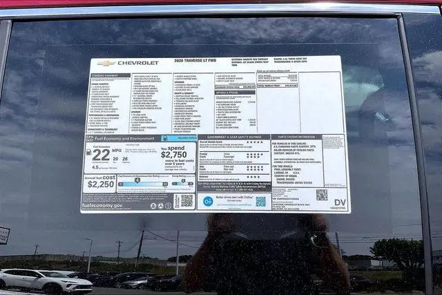 2026 Chevrolet Traverse FWD LT