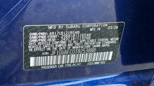 2026 Subaru Impreza Sport