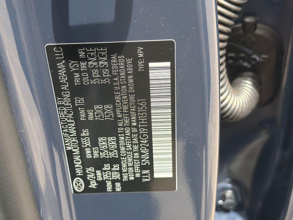 New 2026 Blue HYUNDAI SEL image 34
