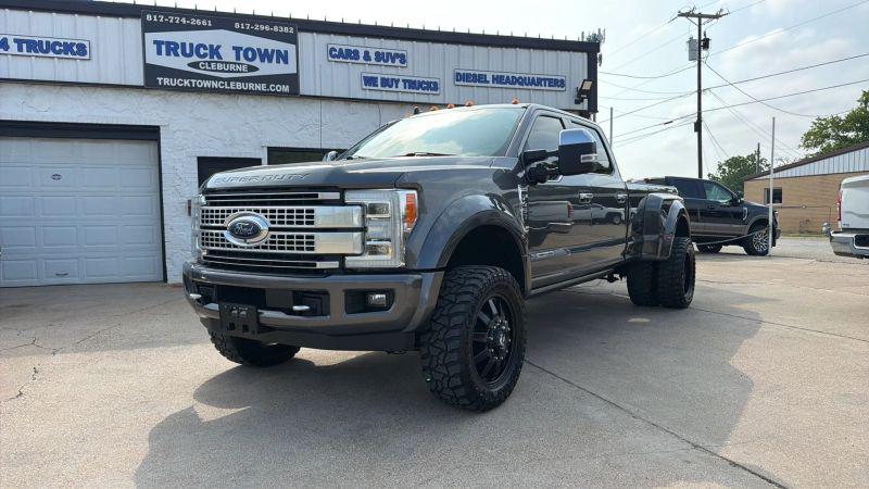 2019 Ford F-450 Platinum for sale in Cleburne, TX