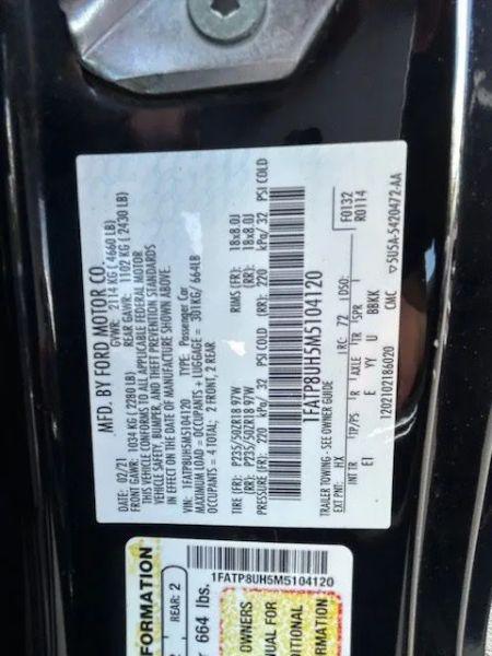 2021 Ford Mustang EcoBoost Premium Convertible