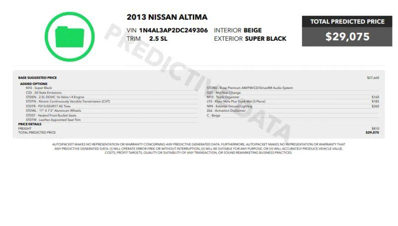 2013 Nissan Altima 2.5 SL