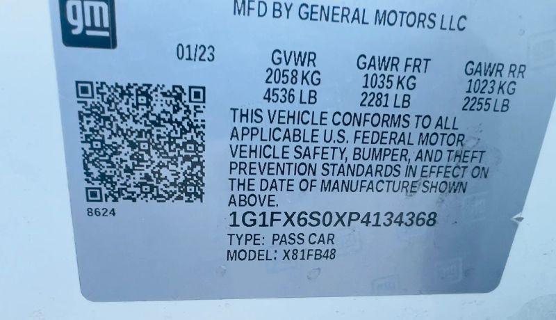 2023 Chevrolet Bolt EV FWD 2LT