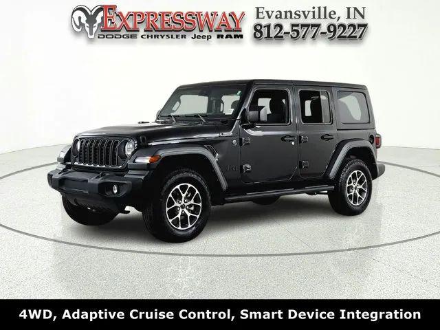 2024 Jeep Wrangler 4-Door Sport S 4x4 for sale in Evansville, IN