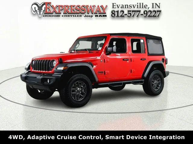 2024 Jeep Wrangler 4-Door Sport S 4x4 for sale in Evansville, IN