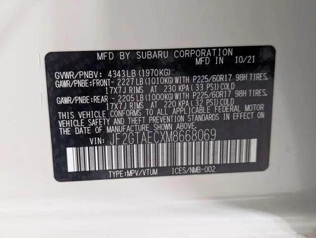2021 Subaru Crosstrek Premium