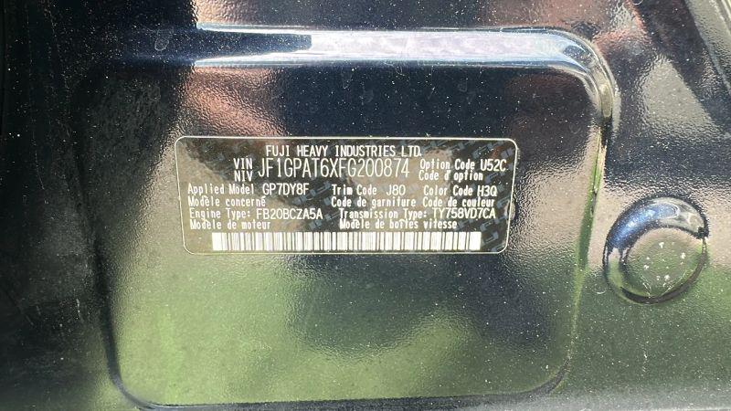 2015 Subaru Impreza 2.0i Sport Premium