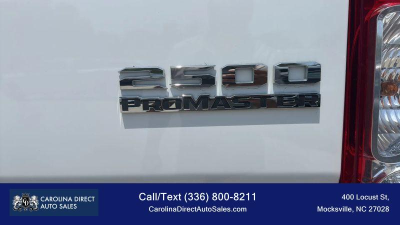 2025 Ram ProMaster 2500 Cargo Van Tradesman High Roof 159" WB w/Pass Seat