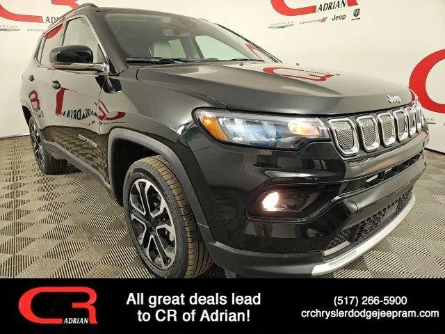 2022 Jeep Compass Limited 4x4 for sale in Adrian, MI