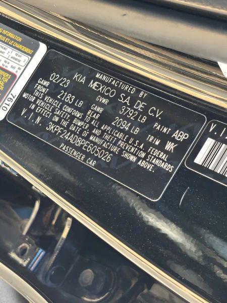 2023 Kia Forte LXS
