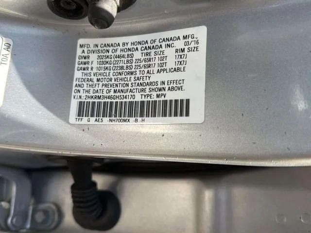 2016 Honda CR-V SE