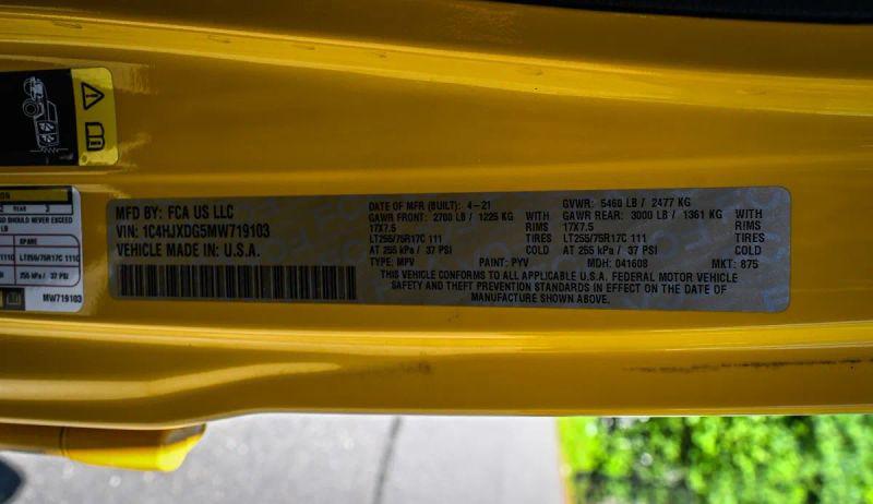 2021 Jeep Wrangler Willys Sport 4x4