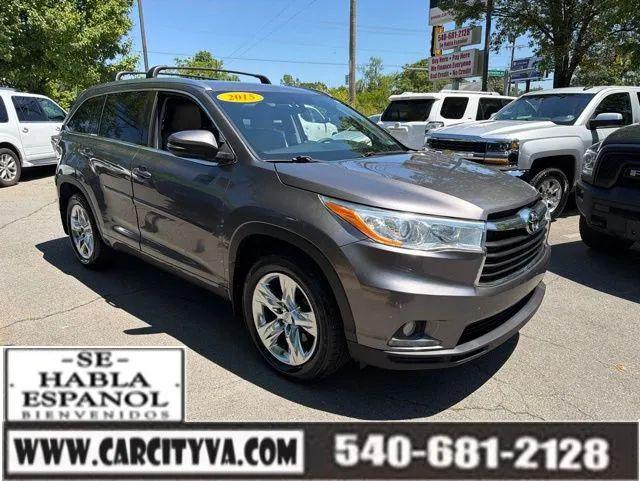 2015 Toyota Highlander Limited V6 for sale in Fredericksburg, VA