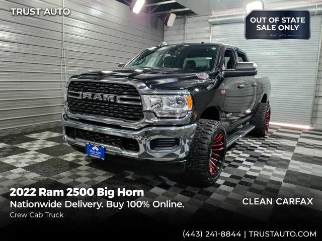 2022 Ram 2500 Big Horn Crew Cab 4x2 6'4" Box for sale in Sykesville, MD