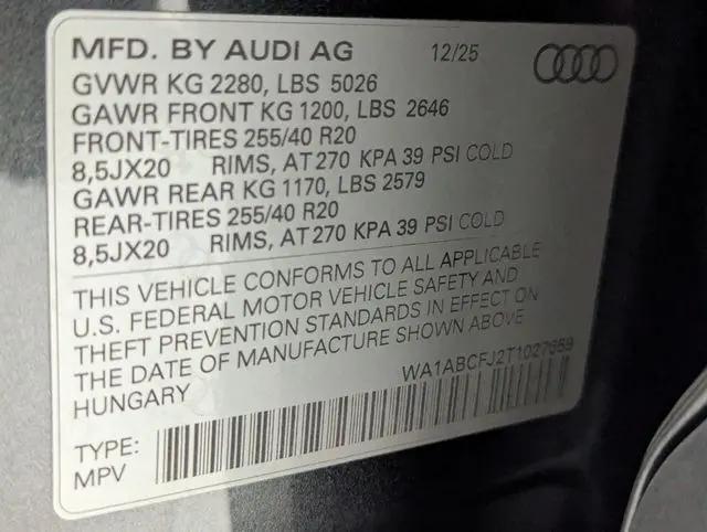 2026 Audi Q3 TFSI quattro S tronic