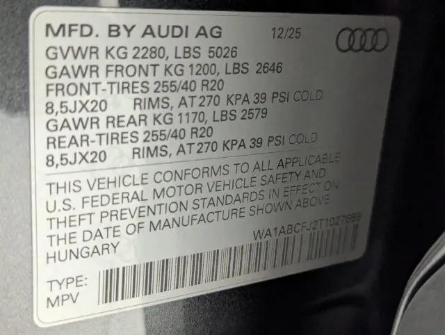 2026 Audi Q3 TFSI quattro S tronic