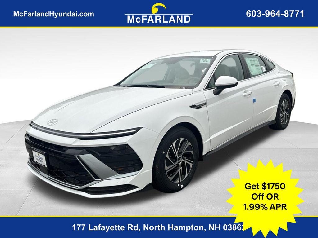 2026 Hyundai Sonata Hybrid Blue