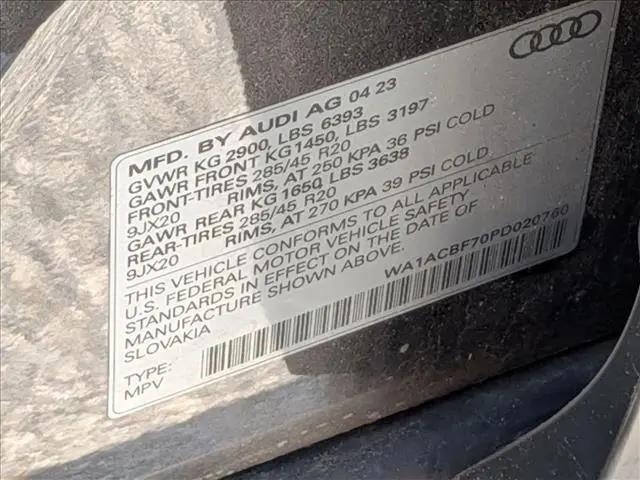 2023 Audi Q7 Premium 45 TFSI quattro Tiptronic