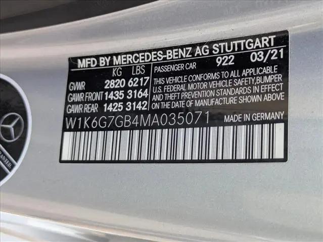 2021 Mercedes-Benz S 580 4MATIC