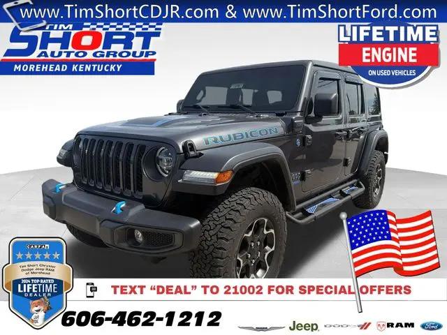2021 Jeep Wrangler 4xe Unlimited Rubicon 4x4 for sale in Morehead, KY