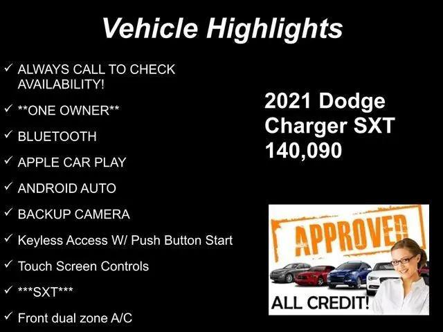 2021 Dodge Charger SXT RWD