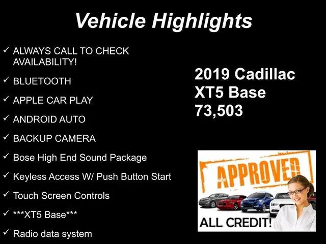 2019 Cadillac XT5 Standard