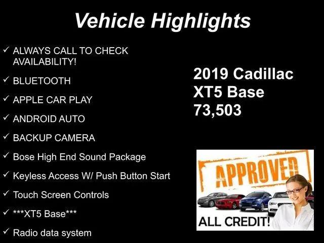 2019 Cadillac XT5 Standard