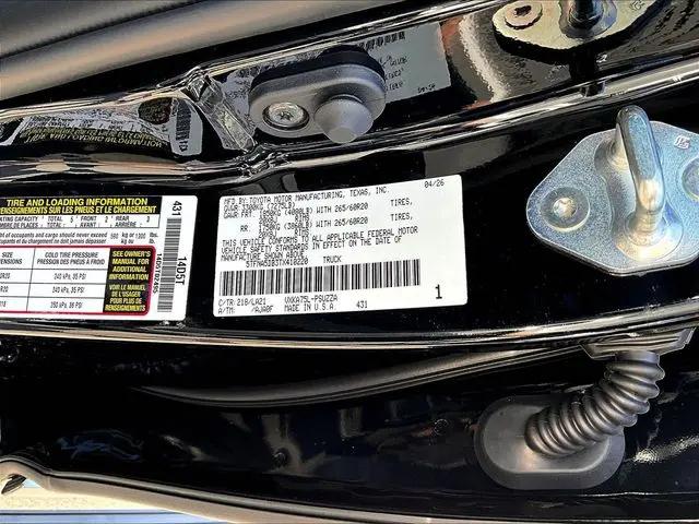 2026 Toyota Tundra Platinum CrewMax 5.5' Bed