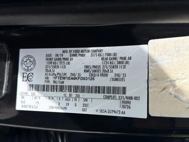 2019 Ford F-150 LARIAT