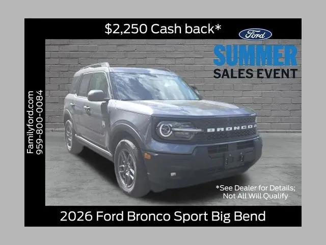 2026 Ford Bronco Sport Big Bend for sale in Watertown, CT