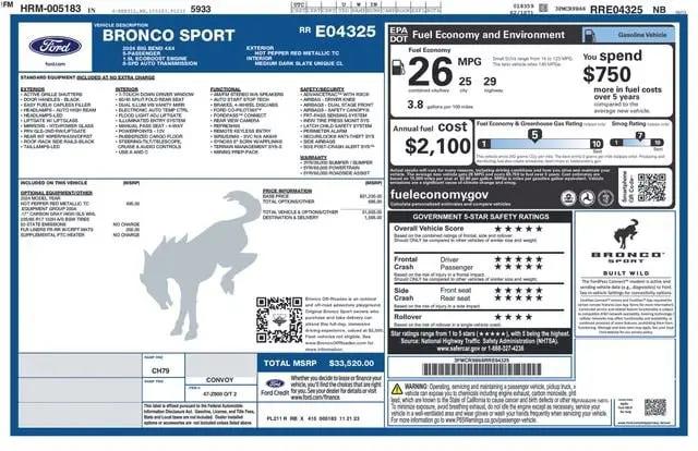 2024 Ford Bronco Sport Big Bend