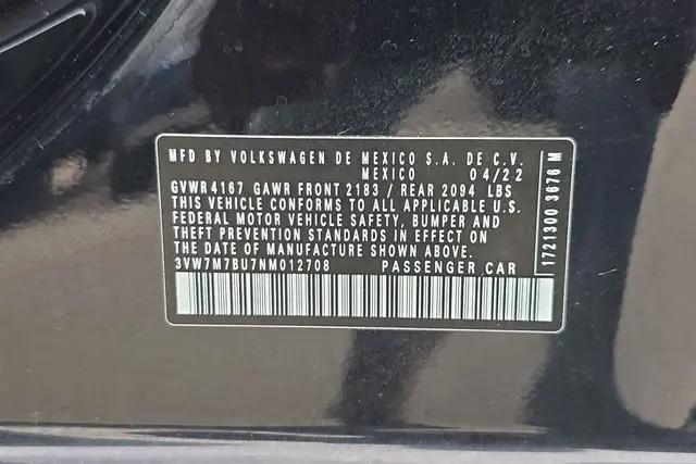 2022 Volkswagen Jetta 1.5T SE