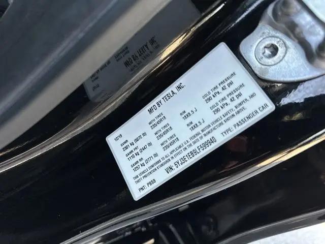 2020 Tesla Model 3 Long Range Dual Motor All-Wheel Drive