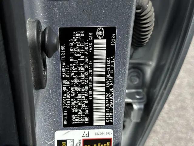 2016 Toyota Camry XLE