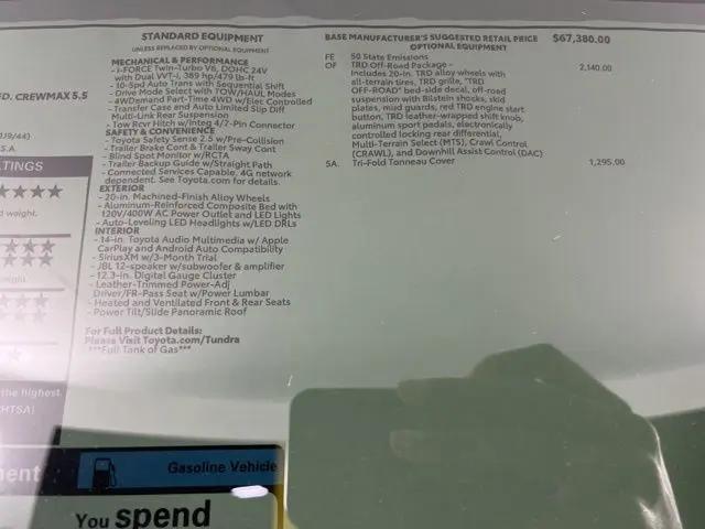 2026 Toyota Tundra 1794 Edition CrewMax 5.5' Bed
